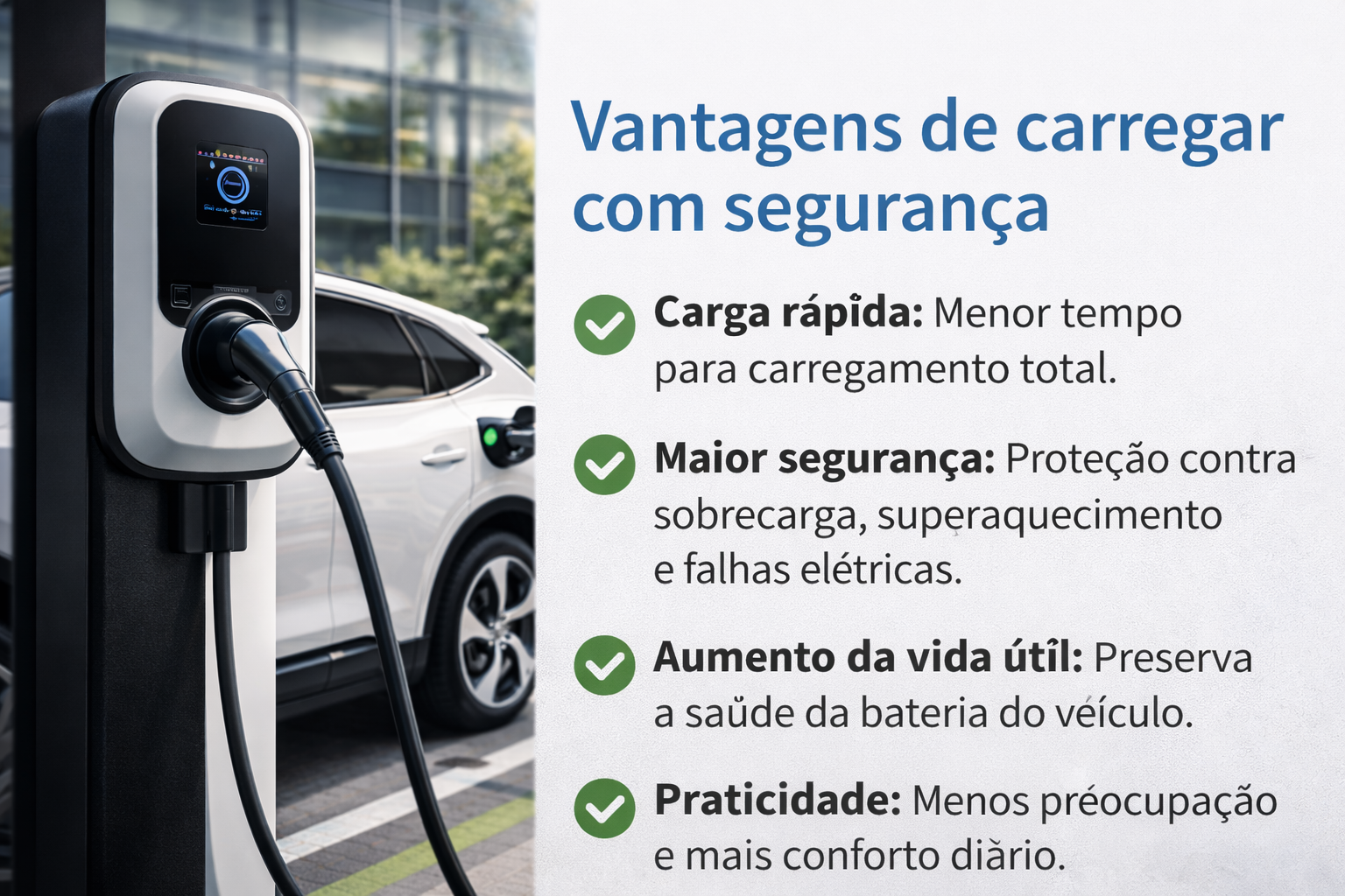 Carregador veicular residencial